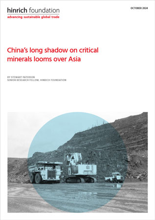 China’s long shadow on critical minerals looms over Asia by Stewart Paterson