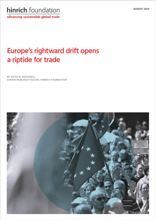 Europe’s rightward drift opens a riptide for trade by Keith Rockwell