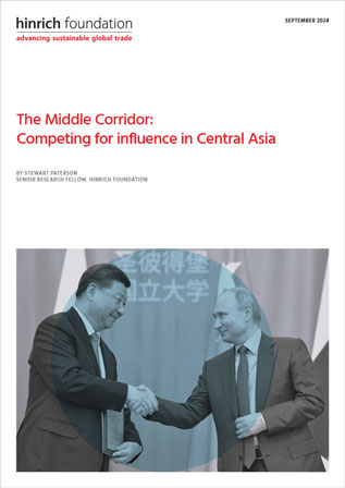 The Middle Corridor: Competing for influence in Central Asia by Stewart Paterson