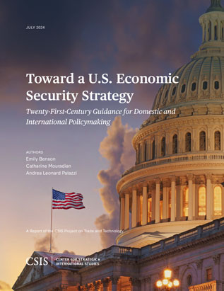 Toward a US economic security strategy