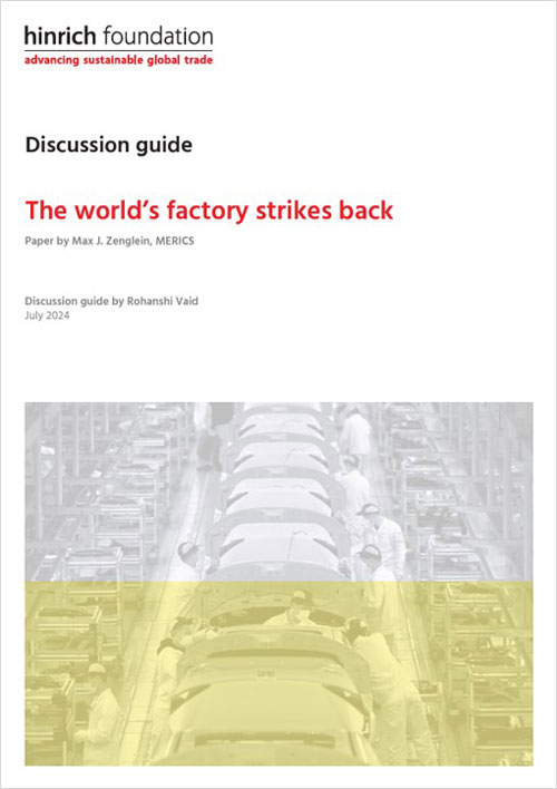 Discussion guide: The world's factory strikes back